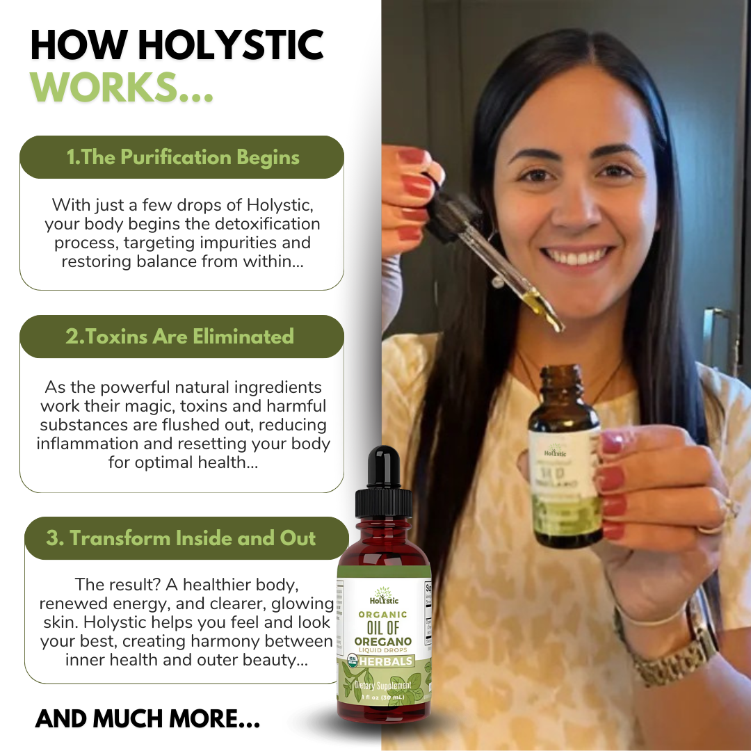 Holystic – Oil of Oregano Drops